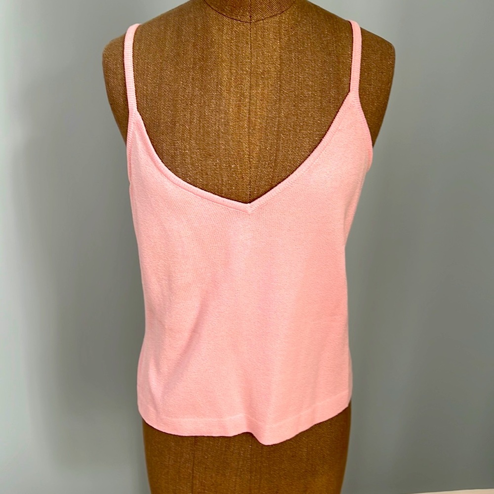 St. John Pink Camisole Style Top